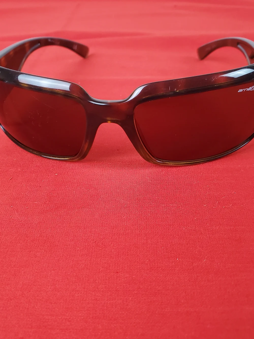 Women's Wrap Sunglasses - Dark Brown